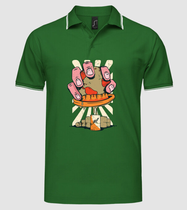 Epuizarea Pământului model verde pe tricou