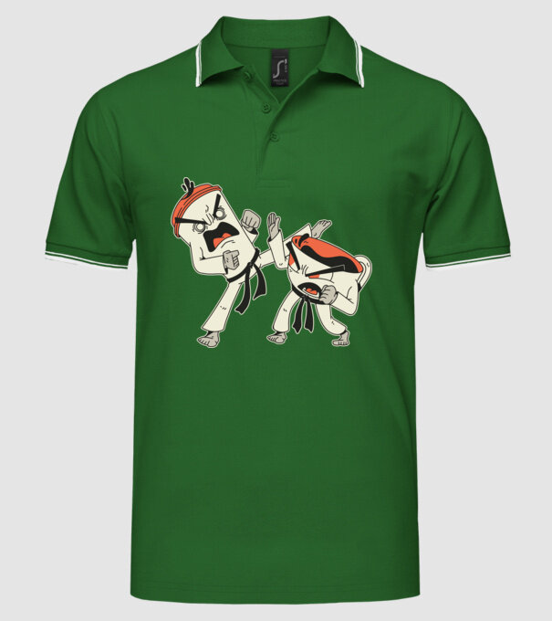 Cafea vs ceai model verde pe tricou