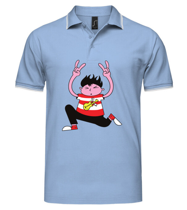  model  pe tricou