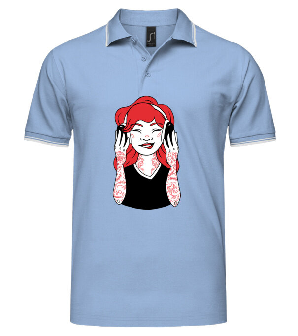  model  pe tricou