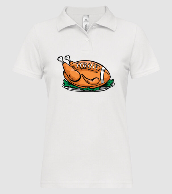 Fotbal american Curcan model alb pe tricou