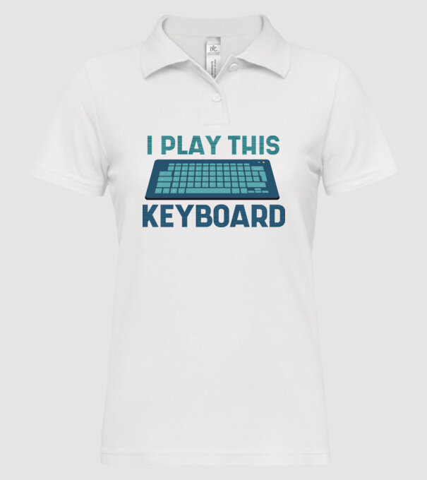 Tastatura Gamer model alb pe tricou