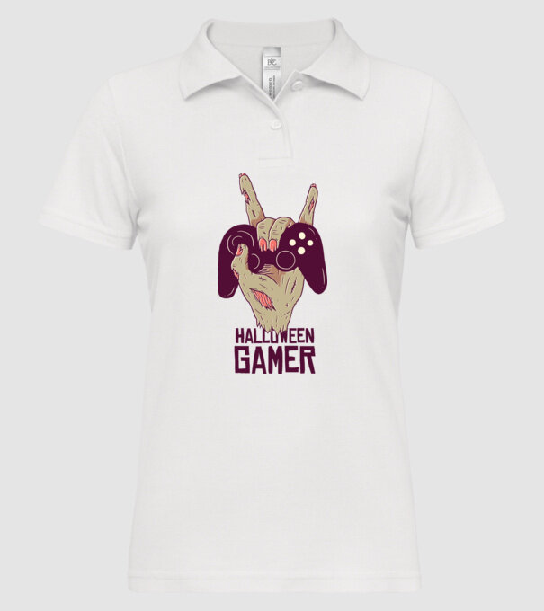 Halloween Gamer tricou Zombie model alb pe tricou