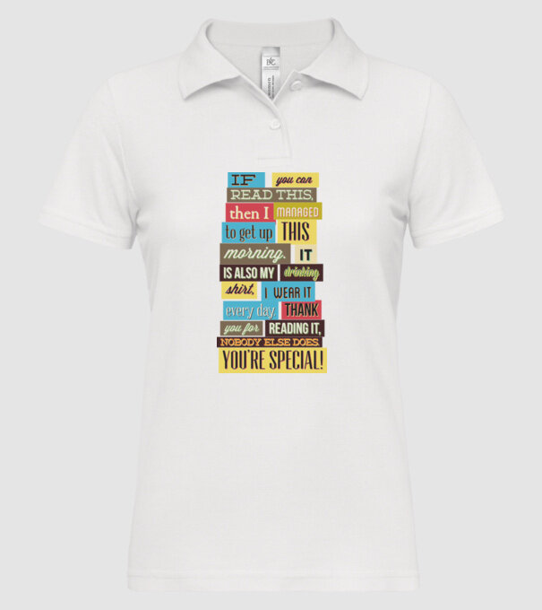 If you can read this then i managed to get up this morning model alb pe tricou