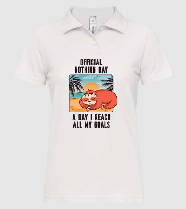 Leneș - Odihnă oficială model alb pe tricou