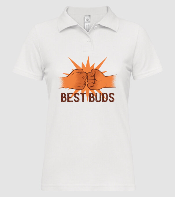 Cei mai buni prieteni model alb pe tricou