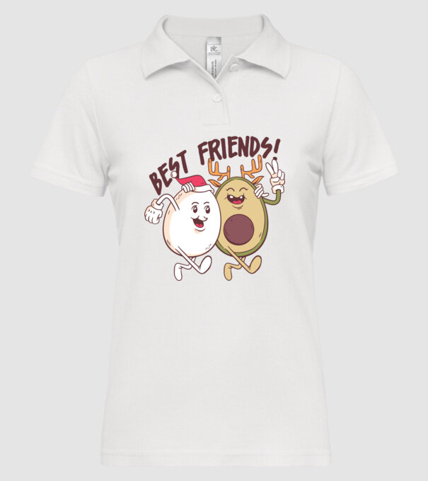 Cei mai buni prieteni vegan model alb pe tricou