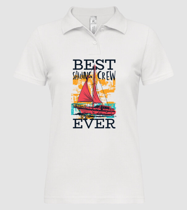Cea mai bună echipă de navigație model alb pe tricou