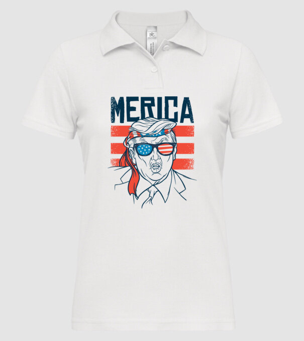 Merica Trump 2020 Usa model alb pe tricou