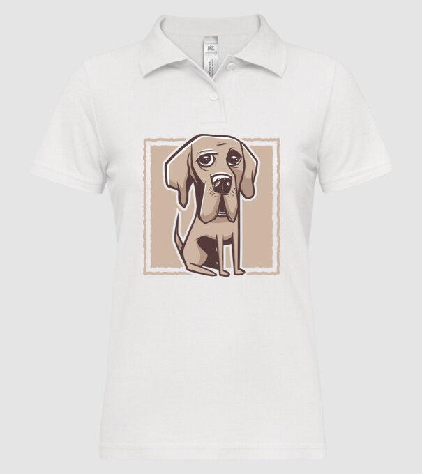 Câine Mastiff german model alb pe tricou