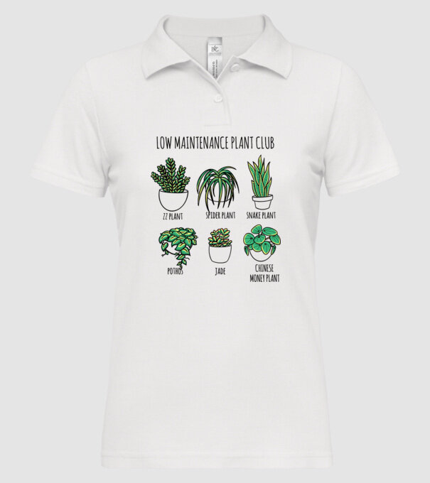 Îngrijirea plantelor model alb pe tricou