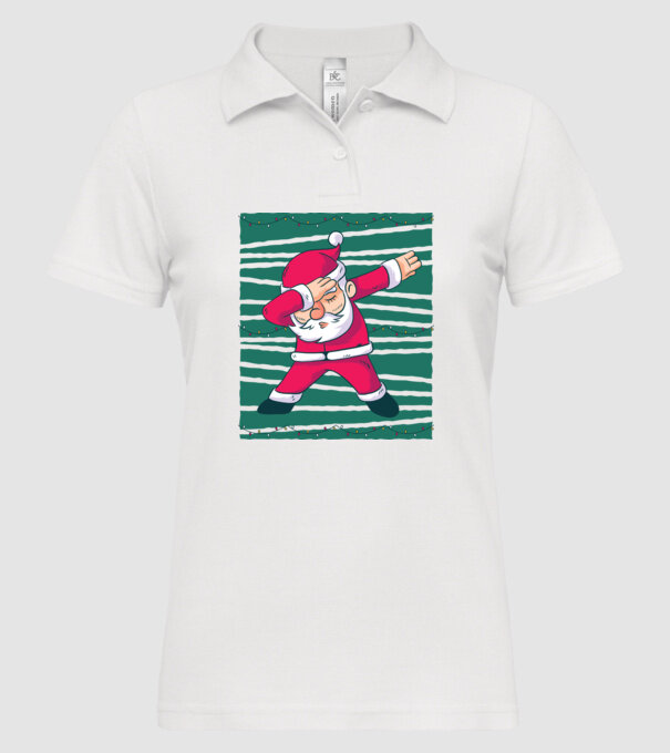Moș Crăciun DAB Crăciun model alb pe tricou