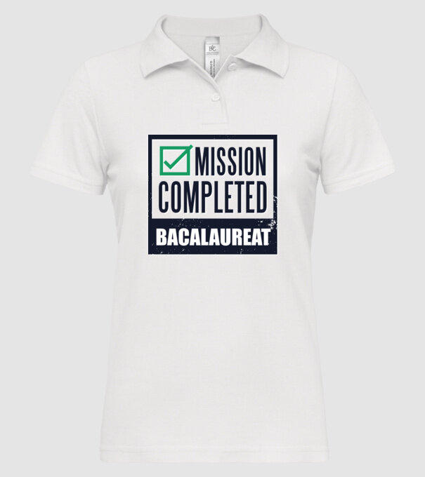 bacalaureat model alb pe tricou