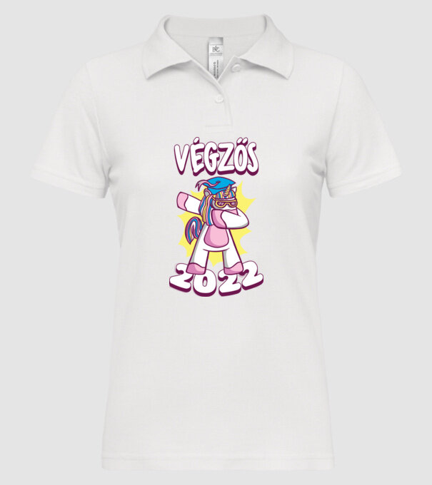 Inorog Absolvent model alb pe tricou