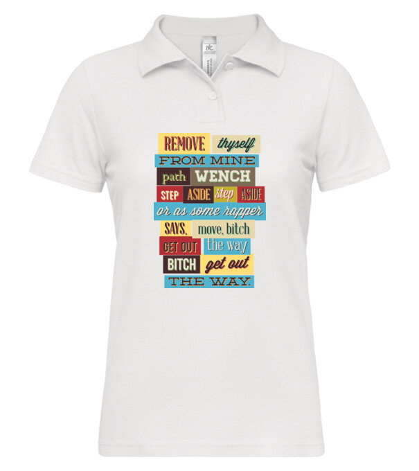  model  pe tricou