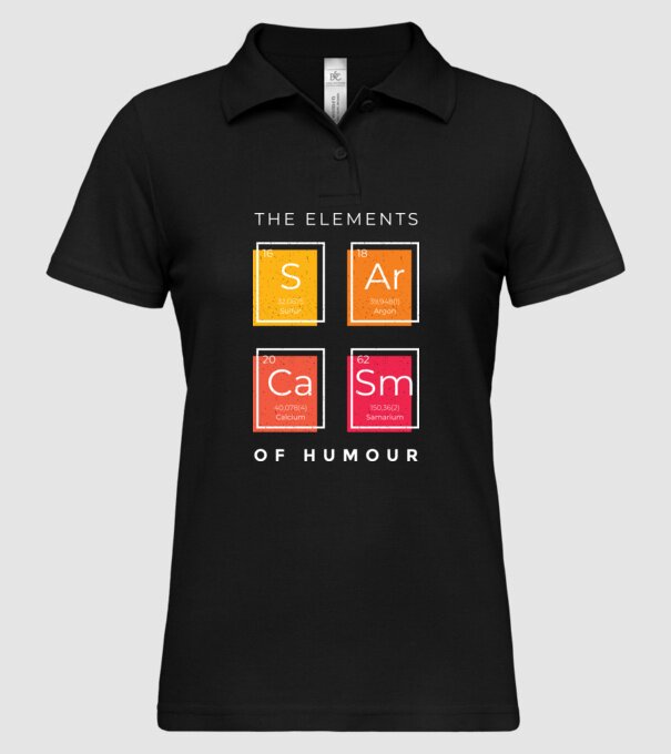 Elementele umorului model negru pe tricou
