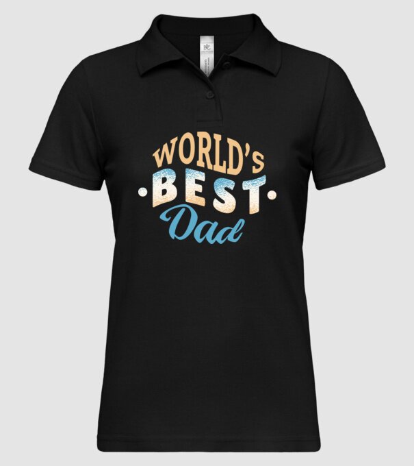 Cel mai bun Tătic din lume model negru pe tricou
