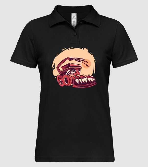 Secerătoare model negru pe tricou