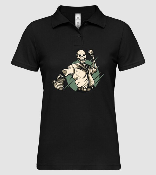 Schelet Baseball model negru pe tricou