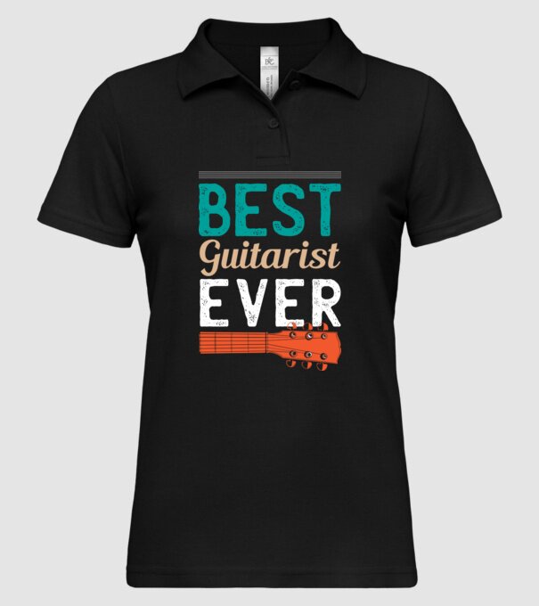 Best Guitarist Ever - Cel mai bun chitarist model negru pe tricou