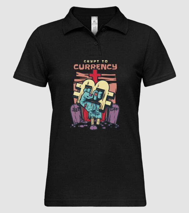 Cimitir Bitcoin model negru pe tricou
