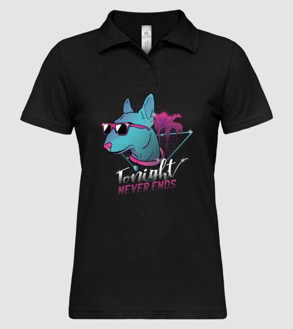 Bullterrier Neon Retro tricou amuzant model negru pe tricou