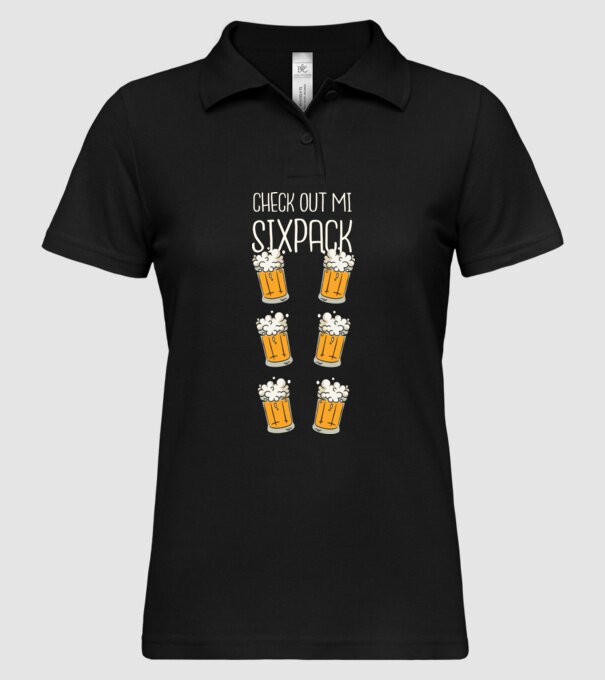 Check out my Six Pack Sörös model negru pe tricou