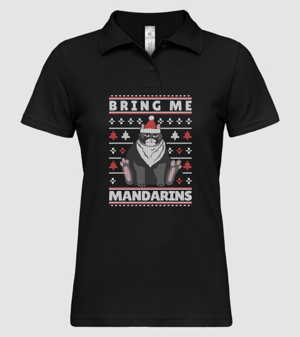 Tricou cu pisică pulovăr urât model negru pe tricou