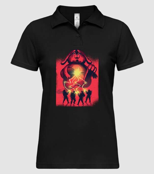 Easter Busters model negru pe tricou