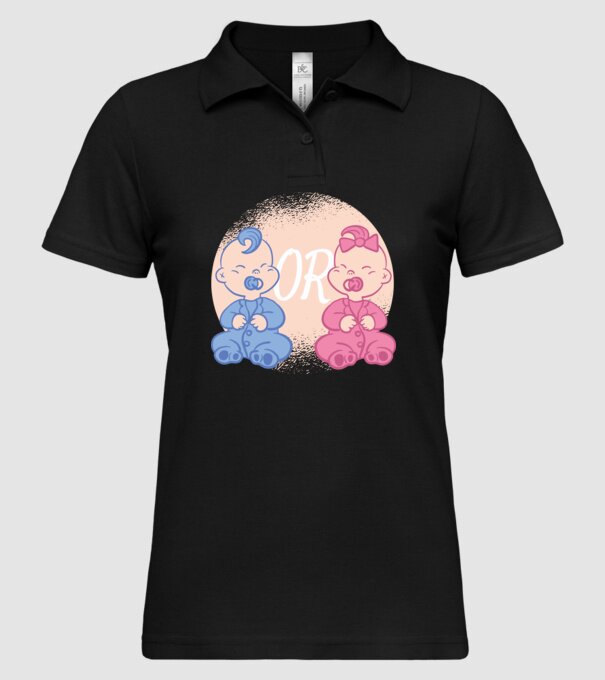 Băiat sau fată model negru pe tricou