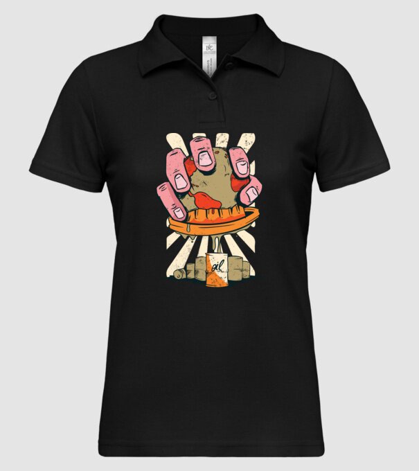 Epuizarea Pământului model negru pe tricou