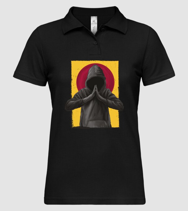 Rugăciune Hacker model negru pe tricou