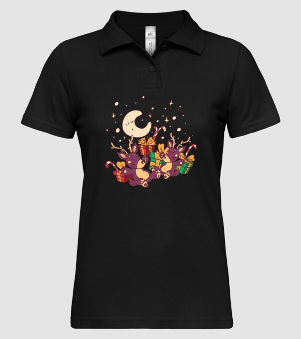 Cadouri de Crăciun model negru pe tricou
