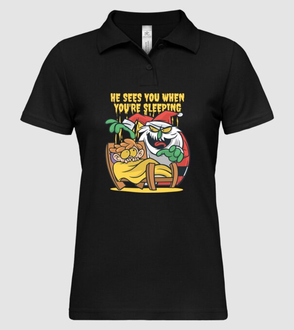 Elf de Crăciun model negru pe tricou