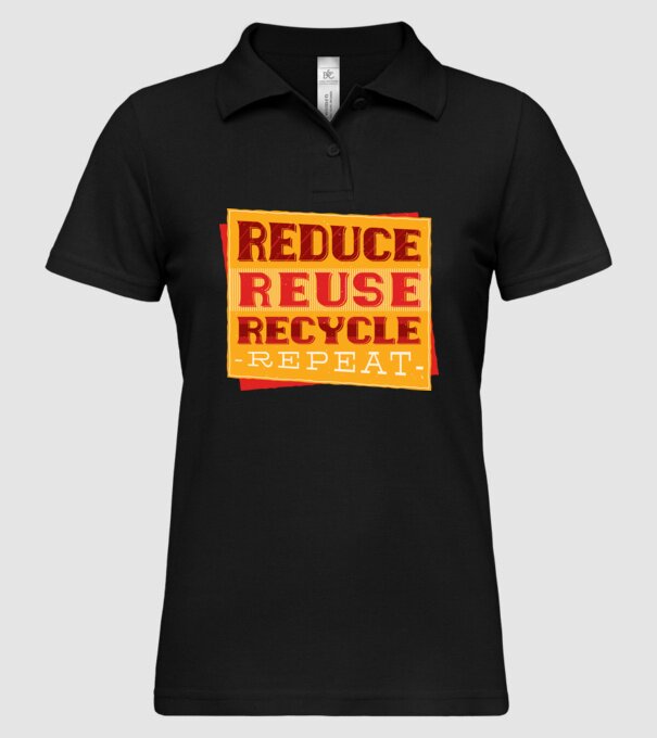 Protecția mediului model negru pe tricou