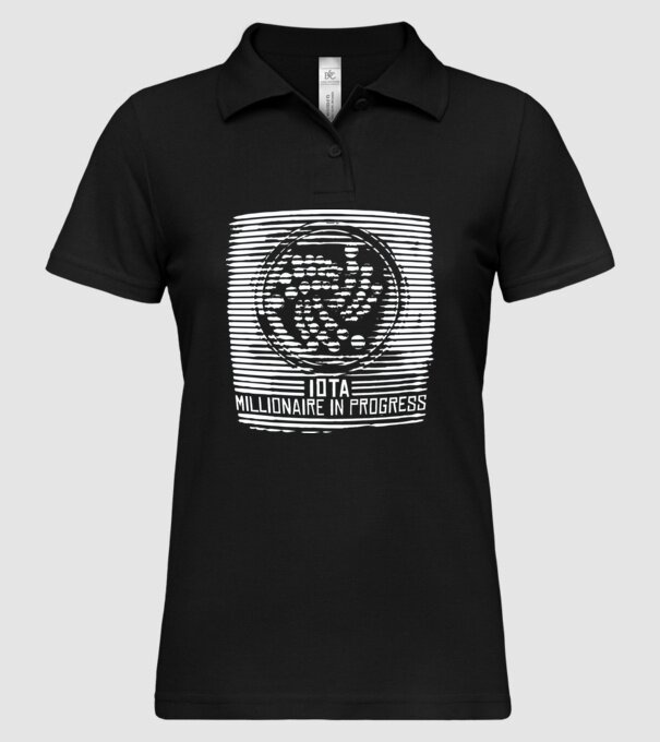 Criptomonedă Miliardar în curs de încărcare model negru pe tricou