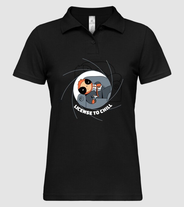 Leneș Bond 007 model negru pe tricou