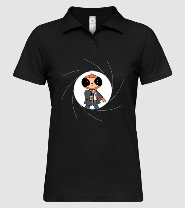 Leneș Bond 007 model negru pe tricou