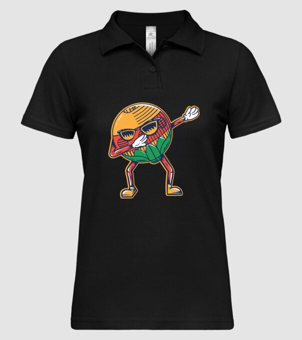 Dubă DAB cărți de joc maghiare model negru pe tricou