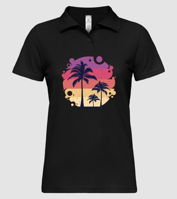 Retro Vara model negru pe tricou