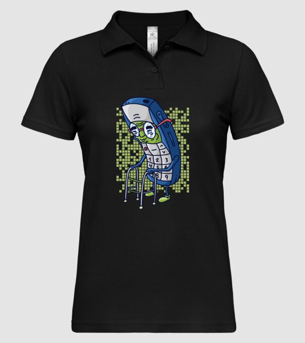 Câine drăguț schiind model negru pe tricou