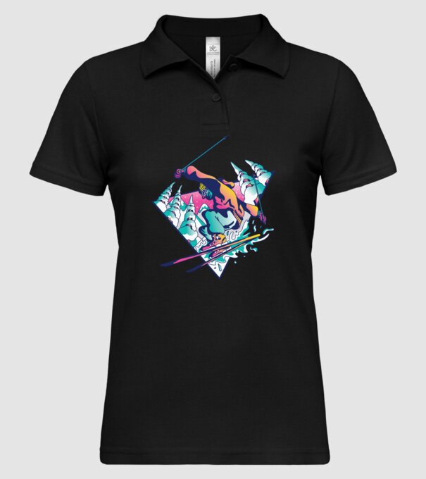 Broască țestoasă model negru pe tricou