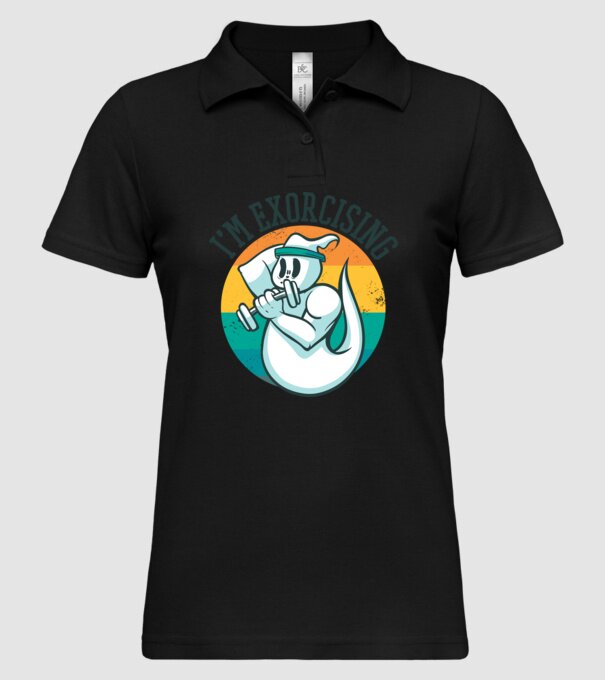 Antrenament Fantomă (Spirit?) model negru pe tricou