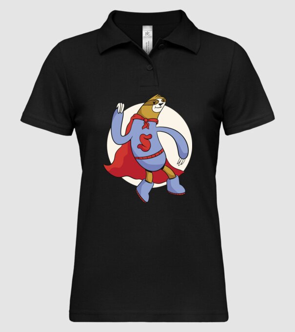 Leneș supererou model negru pe tricou