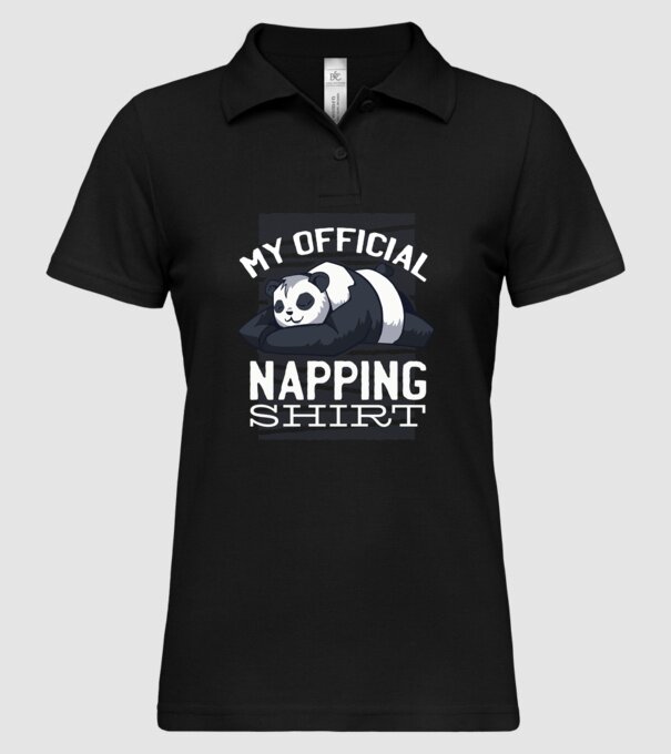 This is my official napping T-shirt, tricou amuzant odihnă model negru pe tricou