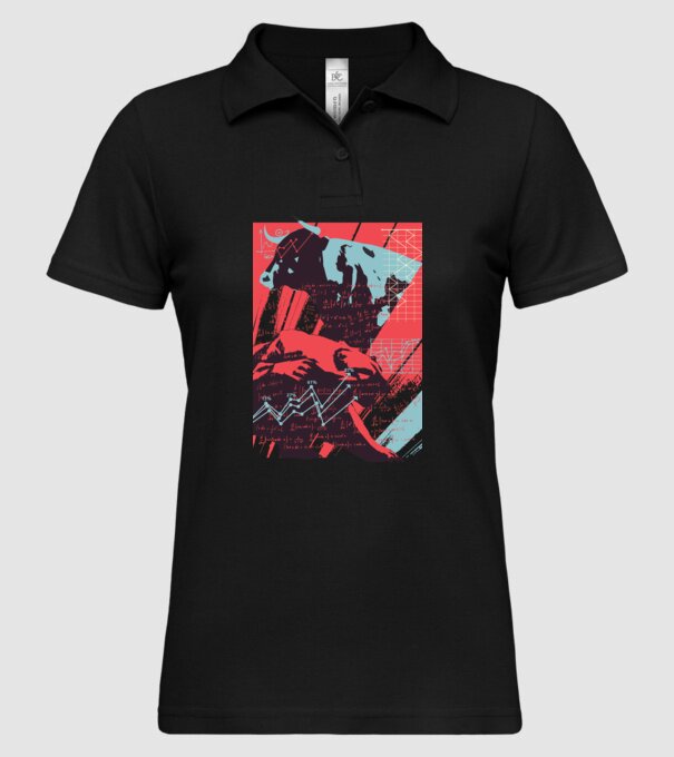 Bursa de Valori Taur vs Urs model negru pe tricou