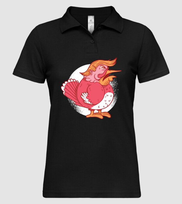 Trump curcan tricou amuzant model negru pe tricou