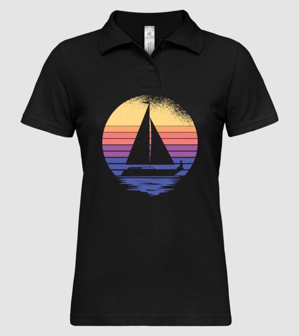 Navigație model negru pe tricou
