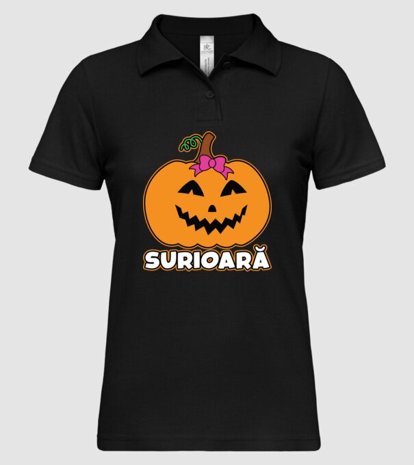 surioară model negru pe tricou