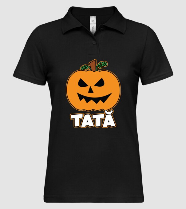 tată model negru pe tricou